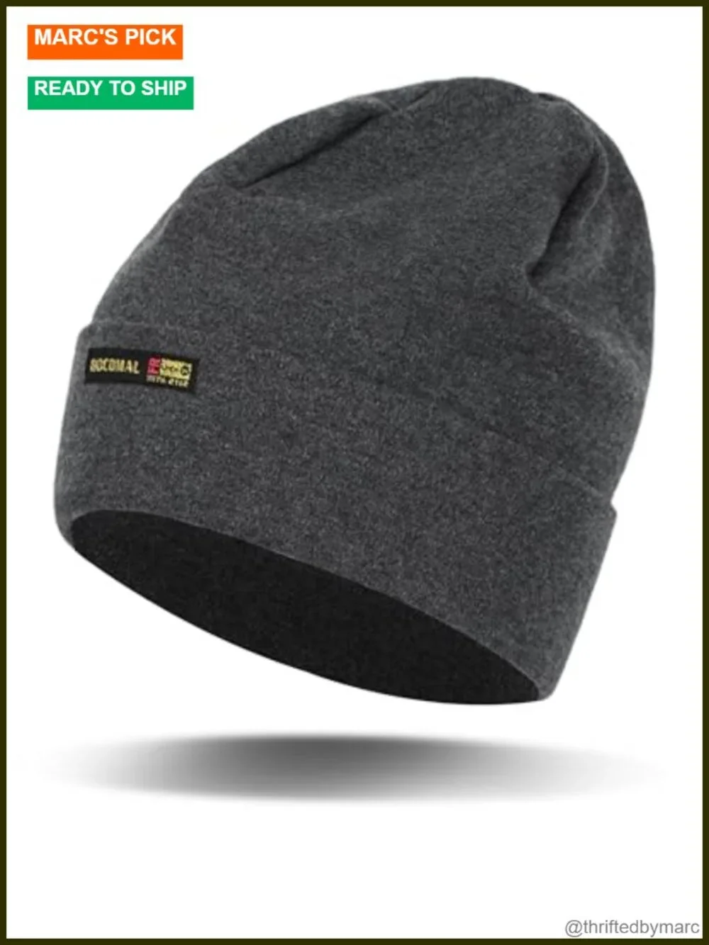 Double Layered 7oz Cotton FR Beanie - Flame Resistant Arc Rated Welding Hat